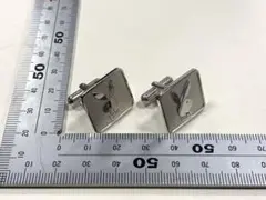 プレイボーイ　バニー　カフスボタン　シルバー　銀色