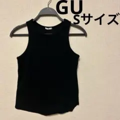 GU ジーユー タンクトップ トップス インナー ブラック レディース S