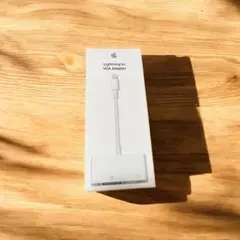 【新品未使用】Apple Lightning to VGA Adapter 純正
