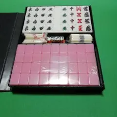 実践麻雀牌　舞闘 　背色ピンク