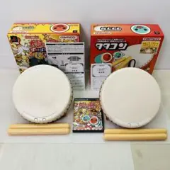 動作確認済み PS1,2 タタコン 太鼓の達人 2個セット ソフト付き ケ7