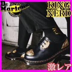 激レア》1460足限定 ドクターマーチン KING NERD 3ホール 金 新品