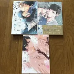 恋をしたらこんな顔他　3冊セット