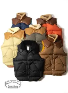【定価約8万円】Rocky Mountain Featherbedダウンベスト黒