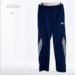 美品】adidas アディダス ClimaCool トラックパンツ M ネイビー
