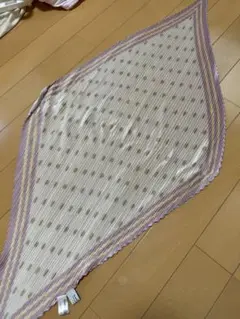 ロペピクニック　ROPÉ ドット柄プリーツスカーフ
