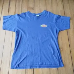 FILA Tシャツ made in usa アメリカ製 ブルー Lサイズ