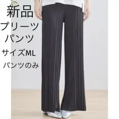 TRUBE プリーツパンツ ワイドパンツ ブラック サイズML