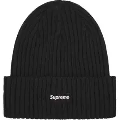新品!送料込!Supreme Overdyed Beanie Black