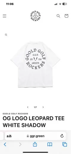 【新品未使用】GOOLD GOLF ROCKERS 10枚限定Tシャツ　Lサイズ 2025年最新】goold golf rockers ggrの人気アイテム - メルカリ