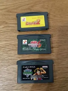 ゲームボーイアドバンス ソフト 3本セット