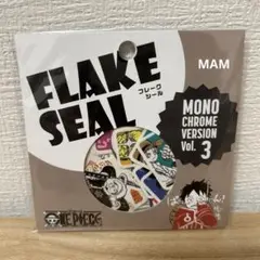 ONEPIECE フレークシール モノクロ エッグヘッド ロー シャンクス