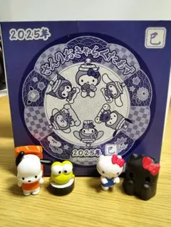 サンリオキャラお皿・フィギュアセット