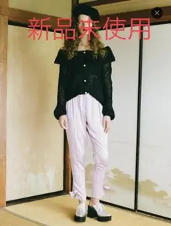 2wayサテンヘムリボンパンツ 新品 未使用