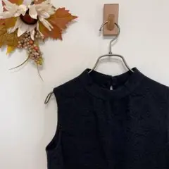312【ロペピクニック】レディース シャツ ノースリーブ レース シースルー