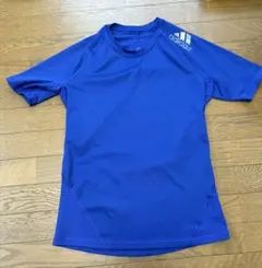 adidas TECHFIT COMPRESSION シャツ O青