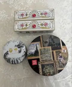 METデザインの空き缶を 含む空き缶セット