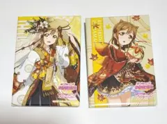 Aqours 国木田花丸 しかくい缶バッジコレクション 2点セット