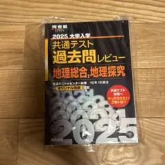 2025 共通テスト過去問レビュー　地理総合
