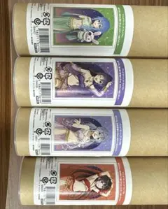 デート・ア・ライブ　描き下ろしA3マット　加工4点セット