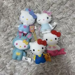 ハローキティ ぬいぐるみ 5体セット