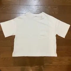 【新品未使用品】GU ヘビーウエイトTシャツ アイボリー　S
