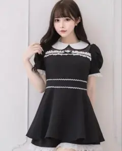 pium コットンドーリーセットアップ ブラック