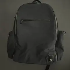 【美品】エンポリオアルマーニ 黒 バックパック
