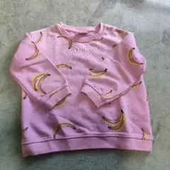 ZARA バナナ柄 トレーナー 2-3歳用