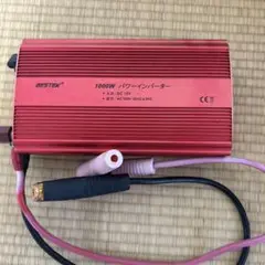 BESTEK 1000W インバーター DC 12V バッテリーコード錆びあり