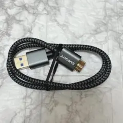 USB3.0 ケーブル MicroB 0.5M