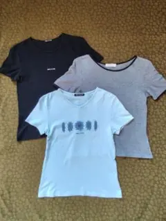 レディースTシャツ　Мサイズ　3枚まとめ売り（コムサデモード・ペイトンプレイス）