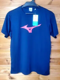 Mizuno ネイビー Tシャツ サイズM