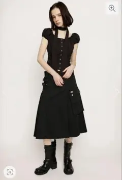 SLY Dickies（R） L／W PLEATS スカート