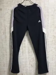 【新品/未使用】adidas トレーニングパンツ レディース ネイビー/パープル