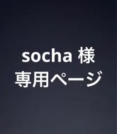 socha様 専用ページ
