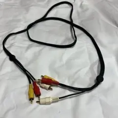 RCAケーブル 赤・白・黄コネクタ　ソニー　SONY