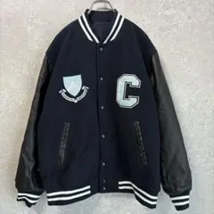 【Colombia university】スタジャン（Ｌ）ストリート＊ビッグロゴ