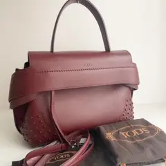 【アイコンバッグ】トッズ ウェーブ バッグ ショルダーバッグ 2way