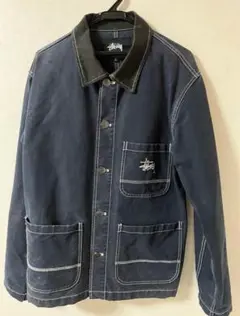 【人気モデル】ステューシーカバーオール ワークジャケット 刺繍ロゴ 入手困難 m61386937571_1.jpg?1739356463