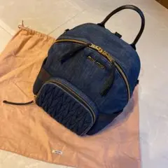 美品♡MIU MIU♡デニムリュック