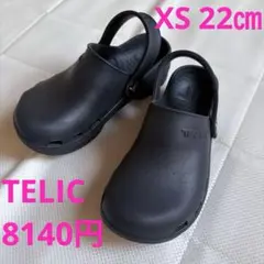 美品定価8140円 テリック リカバリー サンダル サボ XS 22cm 黒