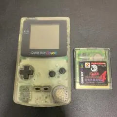ゲームボーイカラー 本体 クリア＋ソフトおまけ