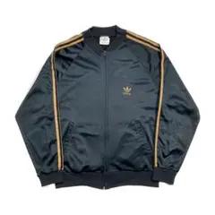 黒×金■80s adidas ATP トラックジャケット ジャージ アディダス