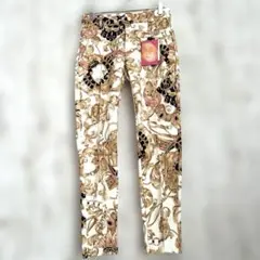 【新品 未使用】Rady カジュアルパンツ ボタンロゴ ストレッチ XS