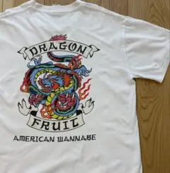 アメリカンワナビー　FRUIT OF THE LOOM コラボ　Tシャツ
