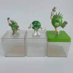 M&M's プラスチックケース　3個セット