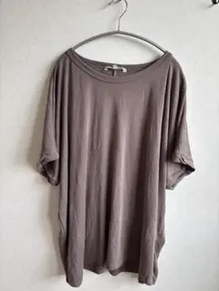 Culture Code ブラウン オーバーサイズ Tシャツ 3X 【3L】