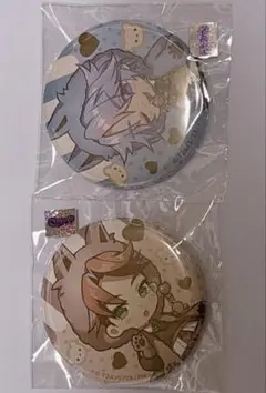ワッチャプリマジ　橙真＆ひゅーい　缶バッジ