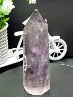 AAA級家庭円満◆天然アメジスト六角柱B86G2/50G06B
